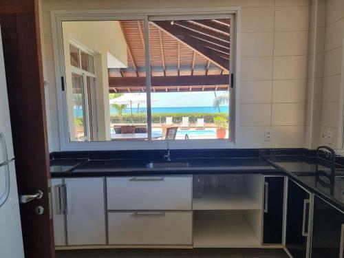 Para�so P� Na Areia Com 6 Quartos