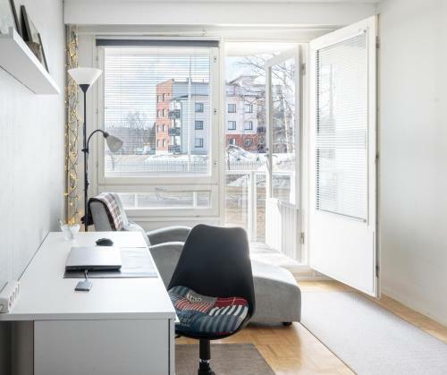 Bright Ground Floor Apartment With Sauna