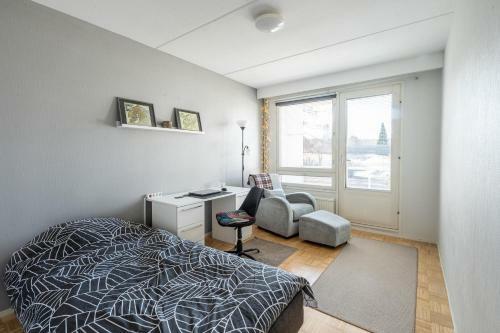 Bright Ground Floor Apartment With Sauna