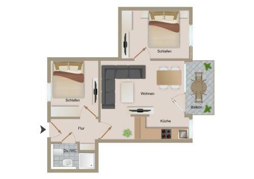 Haus Treibholz Apartment 6