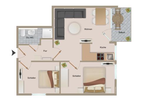 Haus Treibholz Apartment 5
