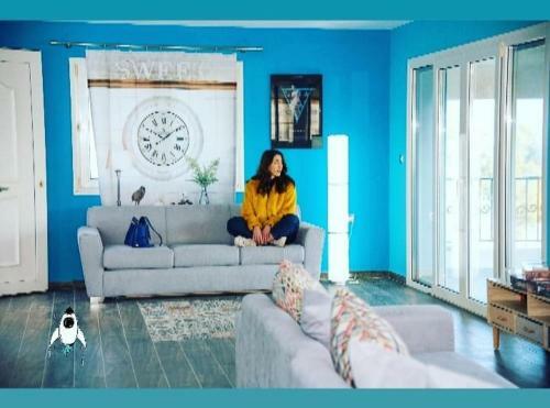 A House For 6 At Vromolithos Colorful