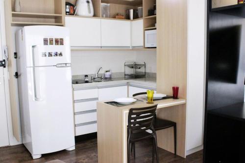 Apartamento Studio Allianz Parque - Ac, Garagem, Netflix