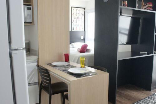 Apartamento Studio Allianz Parque - Ac, Garagem, Netflix
