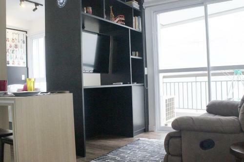 Apartamento Studio Allianz Parque - Ac, Garagem, Netflix