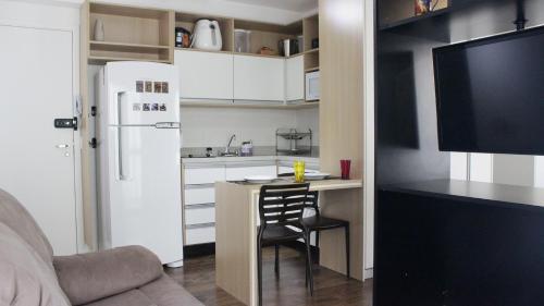 Apartamento Studio Allianz Parque - Ac, Garagem, Netflix