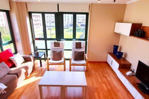 Apartamento Playa Foz Con Piscina 3 Dormitorios