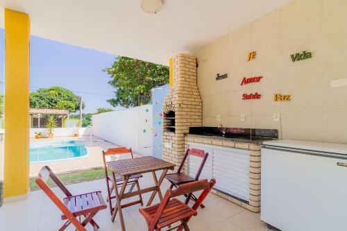 Apartamento Bj05 Casa 3 Quartos Com Piscina E Churrasqueira