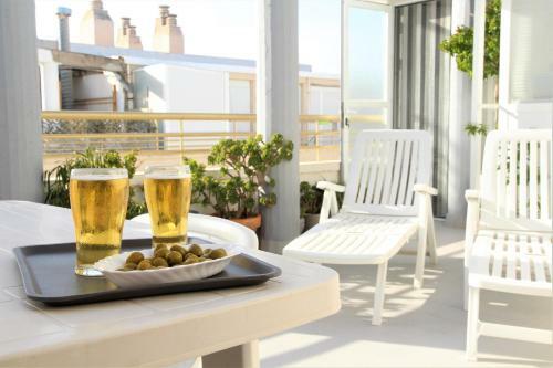 La Perla Apartment, Paradis Park - 50m Playa - Solarium - Wifi - Pool