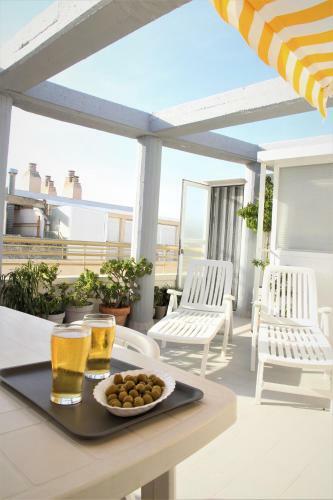 La Perla Apartment, Paradis Park - 50m Playa - Solarium - Wifi - Pool