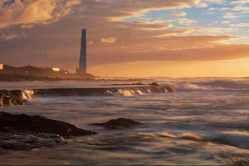 Blue Wave: Agradable Casa Con Fragancias A Mar.