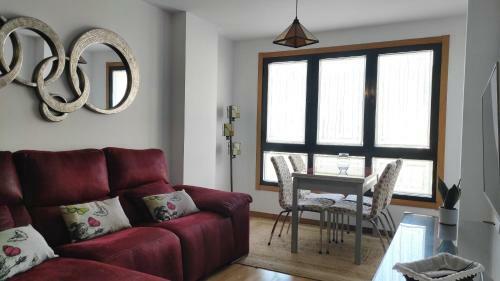 Apartamento En Ribeira Para 4 C�ntrico Con Parking