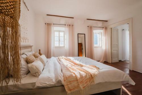 White Shutter House