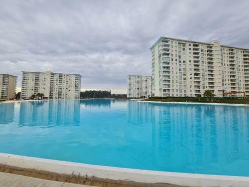 Apartamento Departamento Laguna Bahia Algarrobo