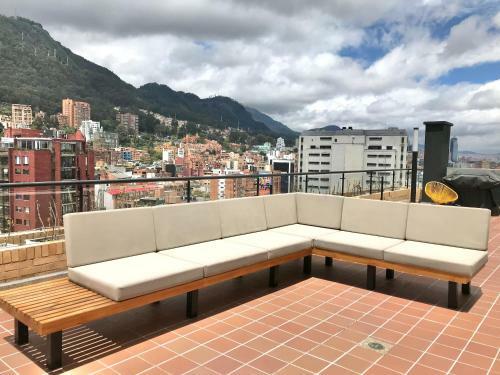 Apartamento New Loft With Balcony - Great View Carrera 7 Chapinero