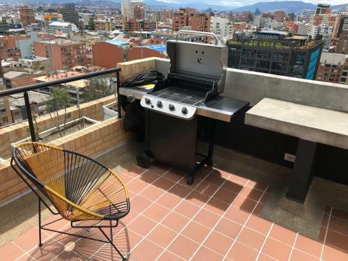Apartamento New Loft With Balcony - Great View Carrera 7 Chapinero