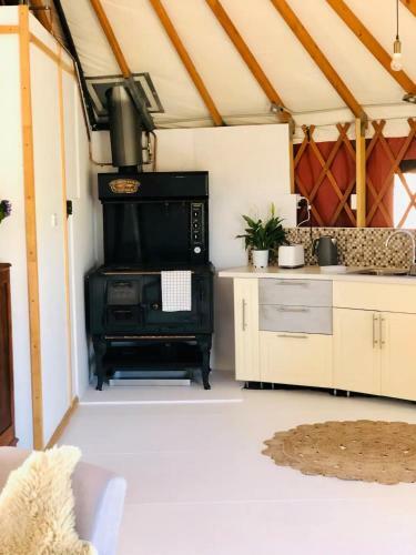 Byron Bay Hinterland Luxury Yurt Escape Terracota