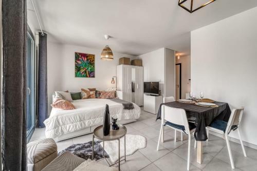 Emergence - Beau T1 Pour 2 Personnes Balcon Et Garage
