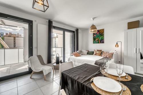 Emergence - Beau T1 Pour 2 Personnes Balcon Et Garage