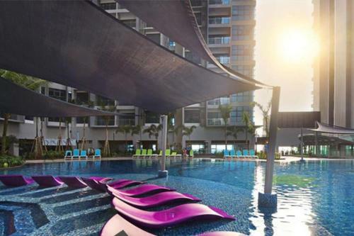 Apartamento Ys Atlantis Residences Melaka - Pool View