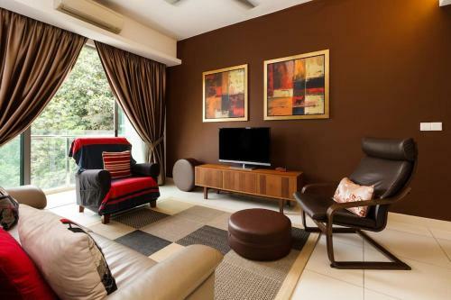 Apartamento Cozy Spacious 2br Bukit Bintang With Lush Greenery