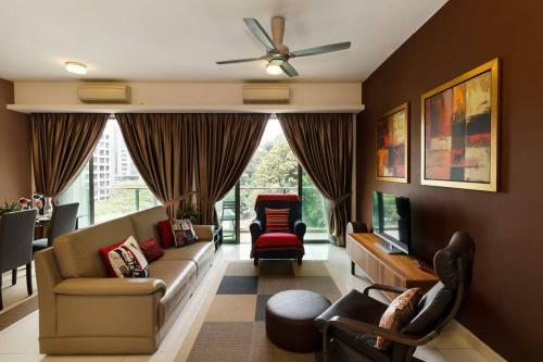 Apartamento Cozy Spacious 2br Bukit Bintang With Lush Greenery