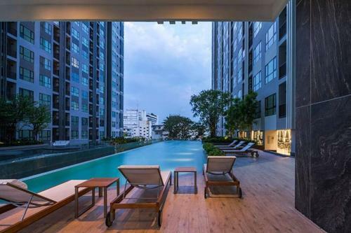 Apartamento 17f Seaview!! Rooftop Infinity Swimming Pool