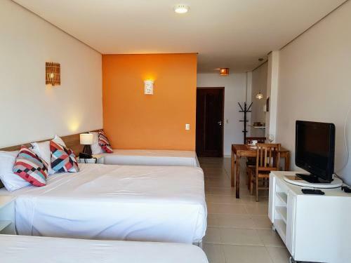 Apartamento Flat Vista Mar C Piscinas