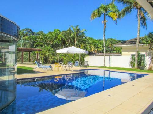 Linda Casa Pisc Aquec Praia De Pernambuco-guaruj�