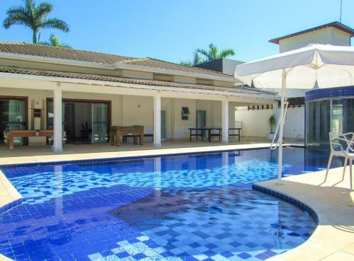 Linda Casa Pisc Aquec Praia De Pernambuco-guaruj�