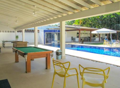 Linda Casa Pisc Aquec Praia De Pernambuco-guaruj�