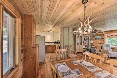 Idyllic Twin Lakes Escape With Deck And Fire Pit!