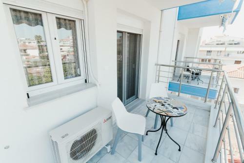 Blue And White Luxury Apartments