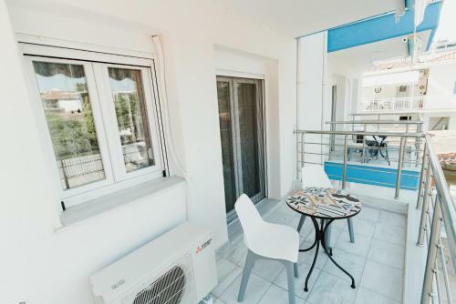Blue And White Luxury Apartments