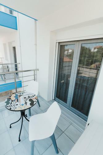 Blue And White Luxury Apartments
