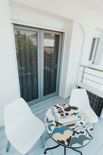 Blue And White Luxury Apartments