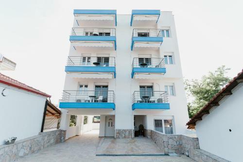 Blue And White Luxury Apartments