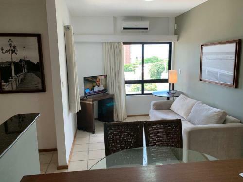 Apartamento Excelente Flat In Cond. Metr�polis - Ilha Do Leite