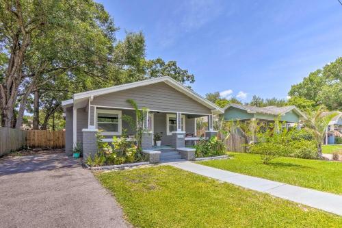 Stylish Seminole Heights Home With Private Yard
