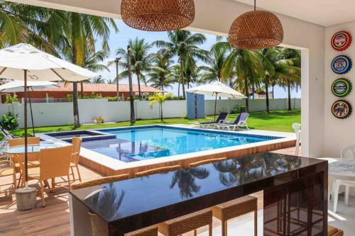 Casa Cond. P� Na Areia Cacha Pregos 6 Su�tes