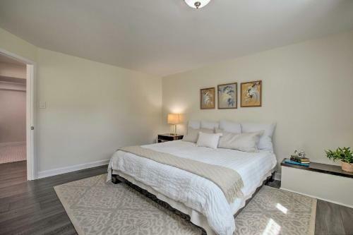 Apartamento Stylish, Bright Garden-level Apt With Fireplace