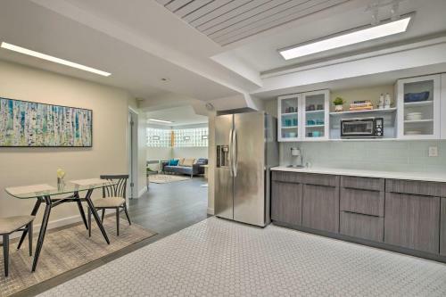 Apartamento Stylish, Bright Garden-level Apt With Fireplace