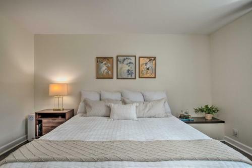 Apartamento Stylish, Bright Garden-level Apt With Fireplace