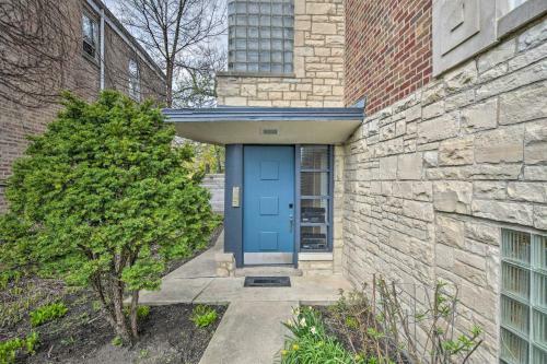 Apartamento Stylish, Bright Garden-level Apt With Fireplace