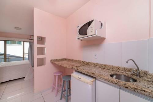 Aluguel Apartamento Flat Mono Ambiente 3 Pessoas Bombas -sc