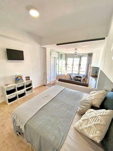 Apartamento Estudio ''la Colmena'', Con Piscina Y A 100 Metros De La Playa. Edificio Promar