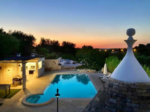 Villa Unique & Tranquil Trullo W Pool, Bbq, Views + More