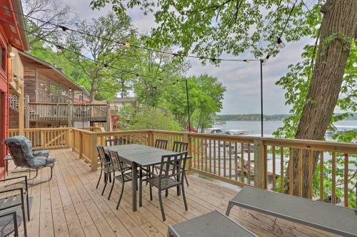 Tranquil Lake Ozark Home With Private Boat Slip