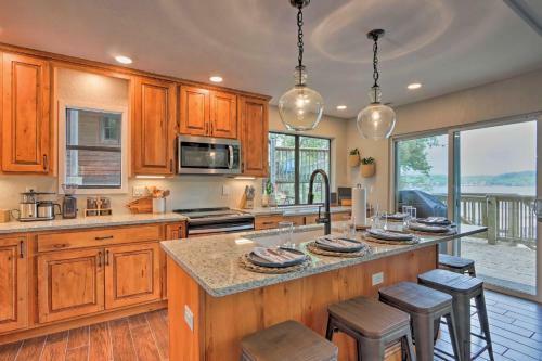 Tranquil Lake Ozark Home With Private Boat Slip