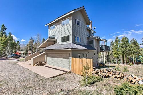 Scenic Angel Fire Retreat With Deck And Hot Tub!